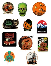 Vintage Halloween Sticker Pack
