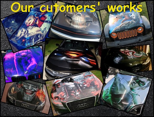 Carnage Car Hood Wrap Vinyl Decal Full Color Graphics Sticker Fit Any Vehicle #3 - Bild 3 von 4