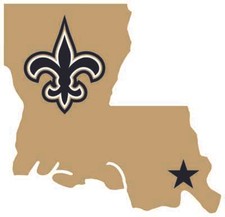 NEW ORLEANS SAINTS Vinyl Decal / Sticker 5 Sizes