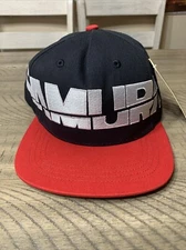 NWT Samurai Big Print Snapback Hat Cyberpunk 2077 Collector's Official CDP Red