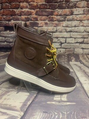 Polo by Ralph Lauren Tan Canvas Chukka Boots Polo Chukka Lander Canvas Shoes 10.5 | Mercari main image 4