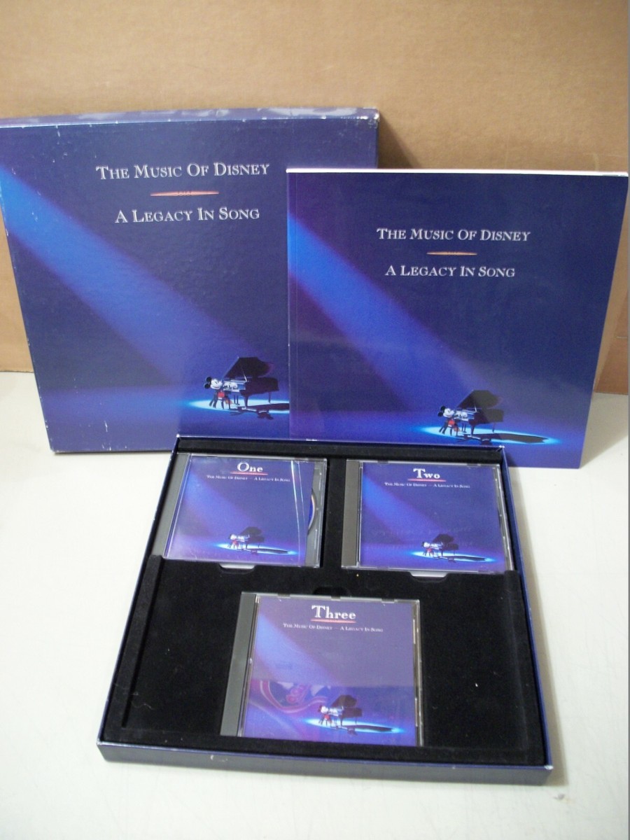 The Music of Disney 3 CD Box Set A Legacy in Song with