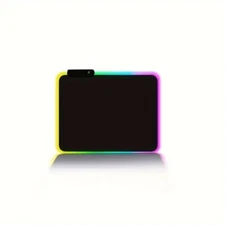 RGB Gaming Mouse Pad Soft Desk Mat for Gamers LED lighting, Multiple Light Modes