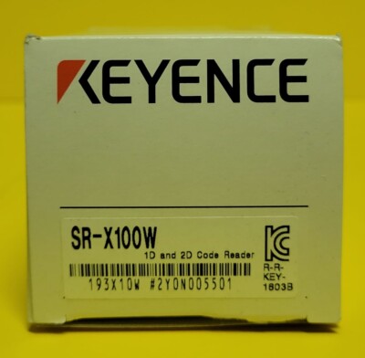 New Keyence SR-X100W AI-Powered 1D 2D Code Reader