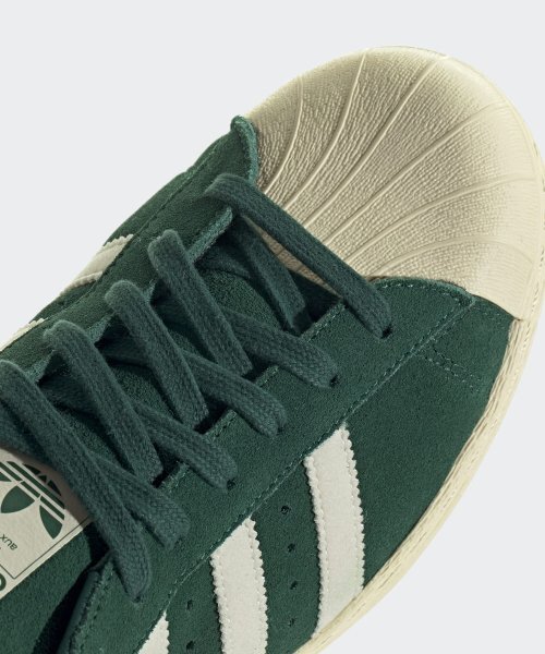 ★adidas★ Musinsa Solo Superstar 82 Green Off White ID6107 Adidas Superstar 82 Green Off White Shoes ID6107 Size 4-12