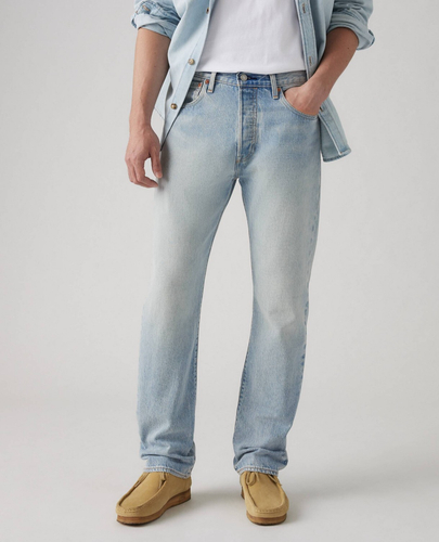 Levi's 501 Premium Original Jeans Men's 34X32 DRIVE ME CRAZIER Blue New