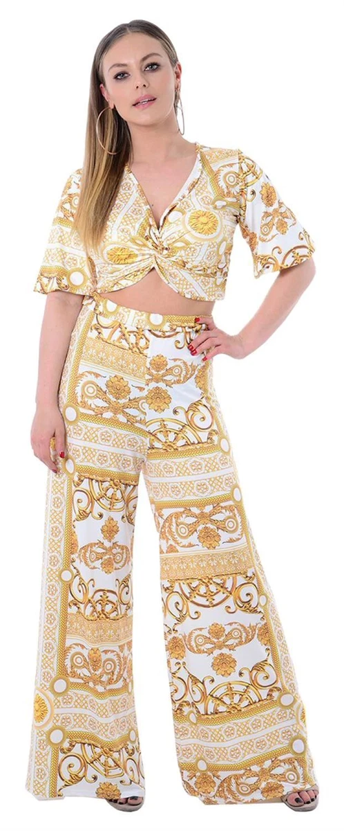 Slinky palazzo sale pants