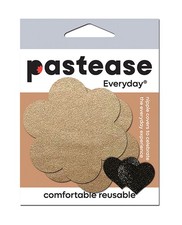 Nipple Pasties Silicone Pastease Reusable Suede Flower One Size Nipple Covers