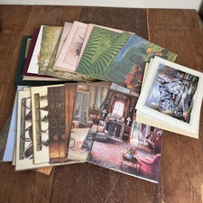 Wholesale BUNDLE LOT of 32 8x10 inch prints Norman Rockwell Tractors Poems