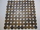 INDIAN HEAD PENNIES LOT OF 100 CIRCULATED COPPER LATE 1800's  to EARLY 1900's