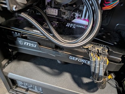 MSI GeForce RTX 3080 VENTUS 3X PLUS OC LHR GDDR6X Graphics Card PC Gaming