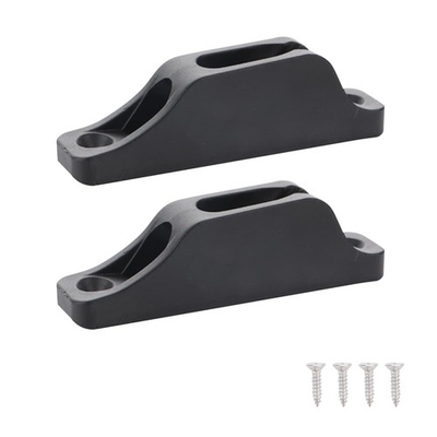 #ad 2PCS Nylon Kayak Cord Lock Cleat Rope Cleat for 6mm Soft Rope with Screws $11.99