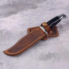 Custom Leather Sheath for Buck 119 120,  Leather  Knife Holster Gift for Hunter
