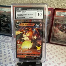 Lance’s Charizard V SWSH133 – Promo Pokémon Stella Nera 2021 – CGC 10