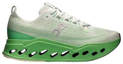 ON Running Brand Cloud Cloudsurfer MAX White/Green Womens Running
