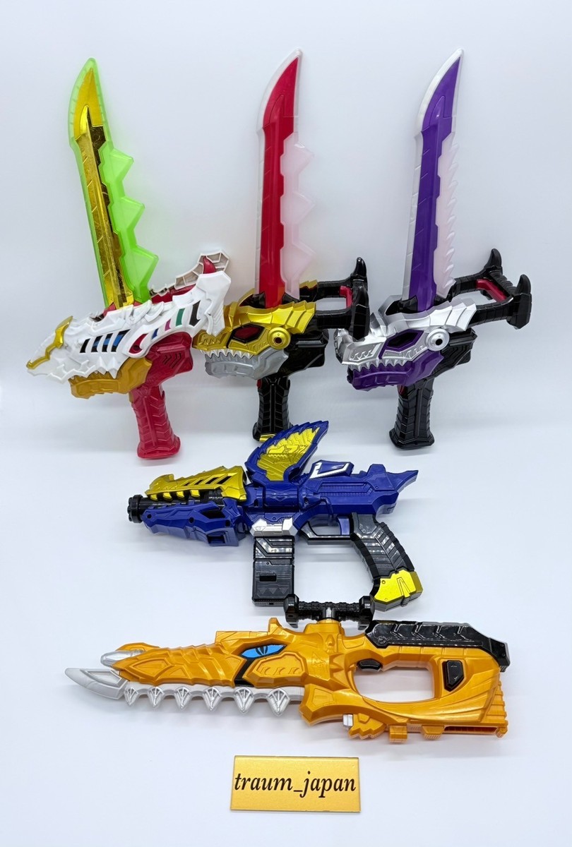 Power Ranger Dino Fury Ryusoulger DX Ryusoulken Saber DX Gold Mosa