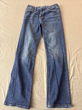 Old Navy Women  s Straight Blue Denim Jeans Size 16