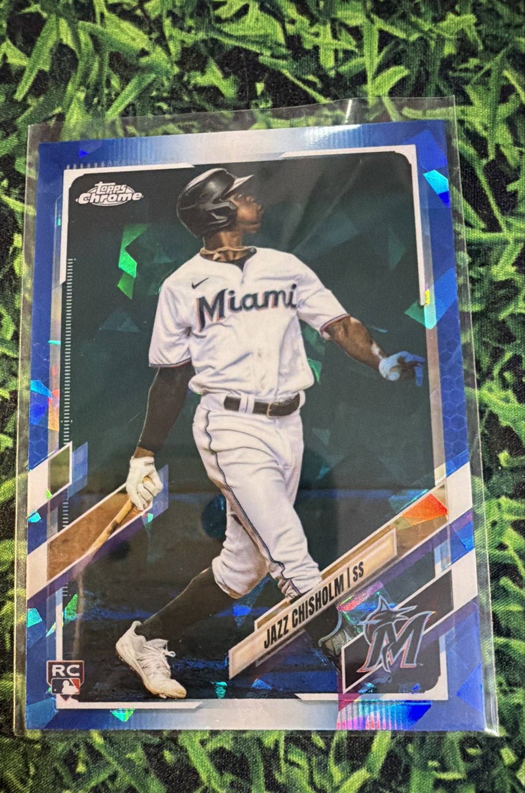 2021 Topps Chrome Sapphire Edition - Jazz Chisholm #538 (RC)