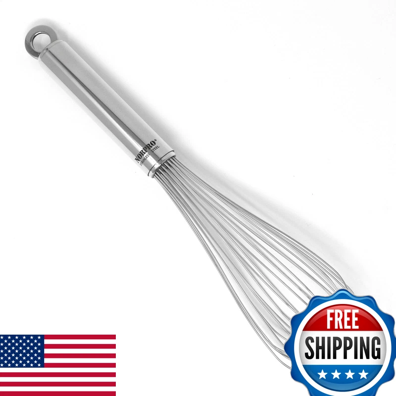 Norpro - 2320 Norpro Krona Stainless Steel 12-Wire Whisk 11-Inch 11In/28Cm