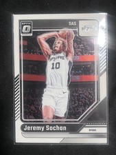 2024-25 Donruss Optic Jeremy Sochan San Antonio Spurs #196