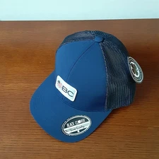 Black Clover BC Live Lucky Men’s USA United Hat White/Navy Mesh Snapback New