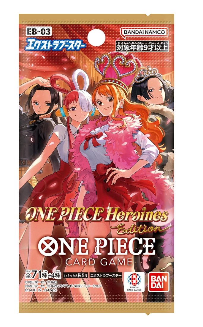 ONE PIECE Card Game Extra Booster Heroines edition EB03 Box Japan