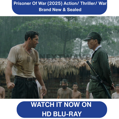 Prisoner Of War (2025) DVD Blu-Ray Action Thriller War Brand New