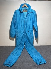 Womens Fera Ski Suit One Piece Snowsuit Snow Bib Jumpsuit Retro Onsie vintage 10