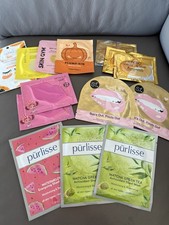 NICE LOT OF FACE, EYE AND LIP MASKS, MOISTURIZER, EXFOLIATING