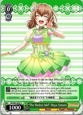 The Modest Idol Maya Yamato BD/W63E037 Weiss Schwarz Bang Dream!Girls Band Party