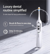 2-in-1 Electric Toothbrush and Flosser Combo