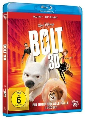 Blu-ray/ Bolt - Ein Hund für alle Fälle - 3D +2D Version !! Topzustand !!