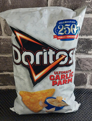 LIMITED EDITION- Doritos Ultimate Garlic Parm Chips America 250 Special Edition