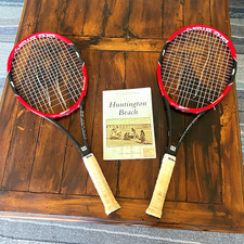 2 Wilson Pro Staff 97 Roger Federer Signature Tennis Racquets. Sold as set