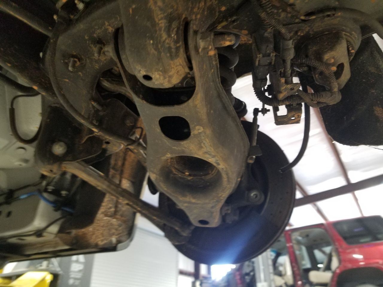 14 2014 MASERATI GHIBLI SQ4 3.0L AWD REAR SUSPENSION RIGHT PASSENGER