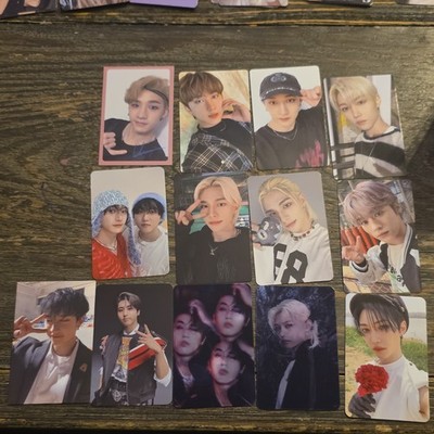 Stray Kids Trading Card Lot 13 Cards JYP Entertainment Maniac Maxident Han Star