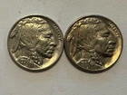 1936 1937S Unc Buffalo Nickels – Very Nice (A21)