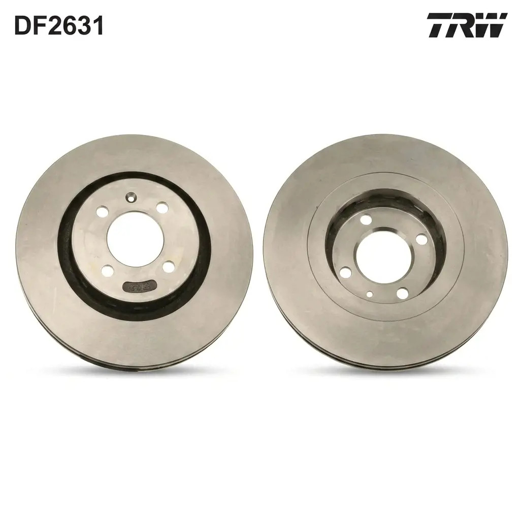 Trw Disque De Frein Df2631 Avant, Ventilé, 1 Pièce - Image 2