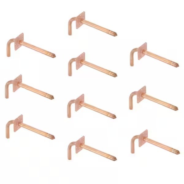 VIEGA ProPress 1/2 in. Copper 90-Degree Stub Out Elbow w/Wall Plate (10-Pack)