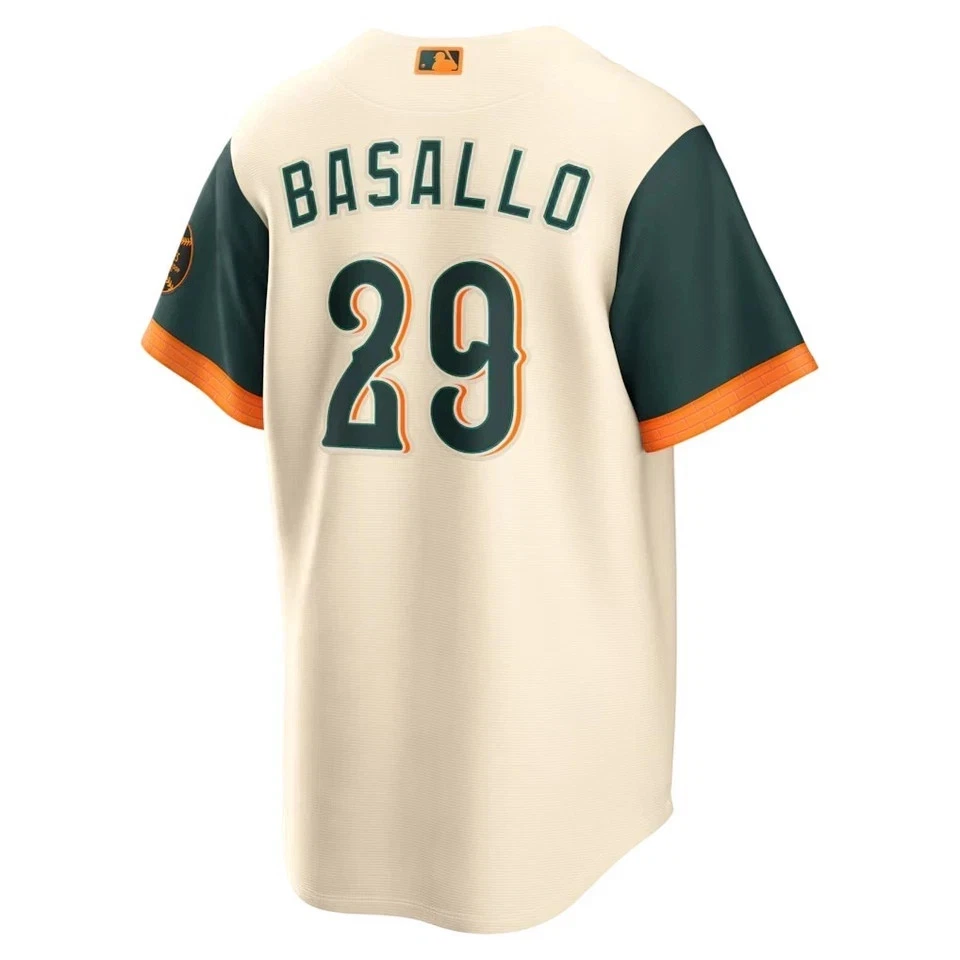 Men's Orioless Cream 2026 City Connect Stadium All Printed Baseball Jersey