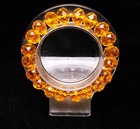 11.5*11.5*8.5mm Natural Yellow Citrine Crystal Gemstone Crystal Bangle Bracelet