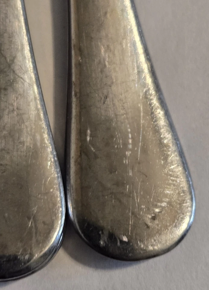 17 Used Mixed Flatware Pcs Cuisinart Elite TREVOUX   Stainless CFE 20P MIL - Image 3 of 4