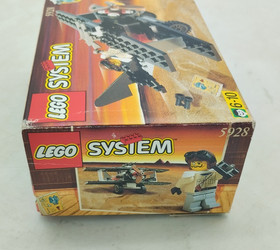 LEGO 5928 Bi-Wing Baron Original Box Adventurers Desert 5978 5988 Vintage Retro