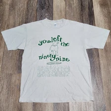 LOS ANGELES APPAREL Bible Graphic T-shirt Made In USA Shrink Free Size M Men's