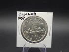 1957 Canadian $1 Silver Dollar
