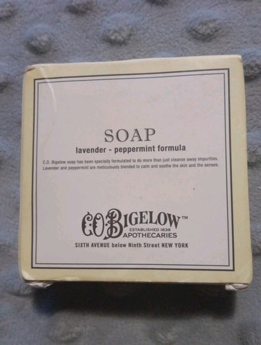 CO Bigelow Lavender & Peppermint Soap Travel Size 1.5 oz Sealed