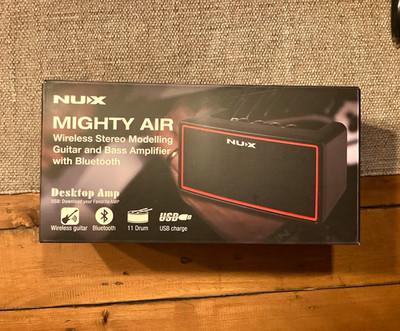 NUX Mighty Air Wireless Stereo Modeling Amp für E-Gitarre & Bass