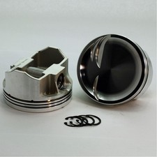 Dss Piston Set 8843-4060 4.060 Bore -13cc Dish For 1962-2001 Ford 302 Sbf