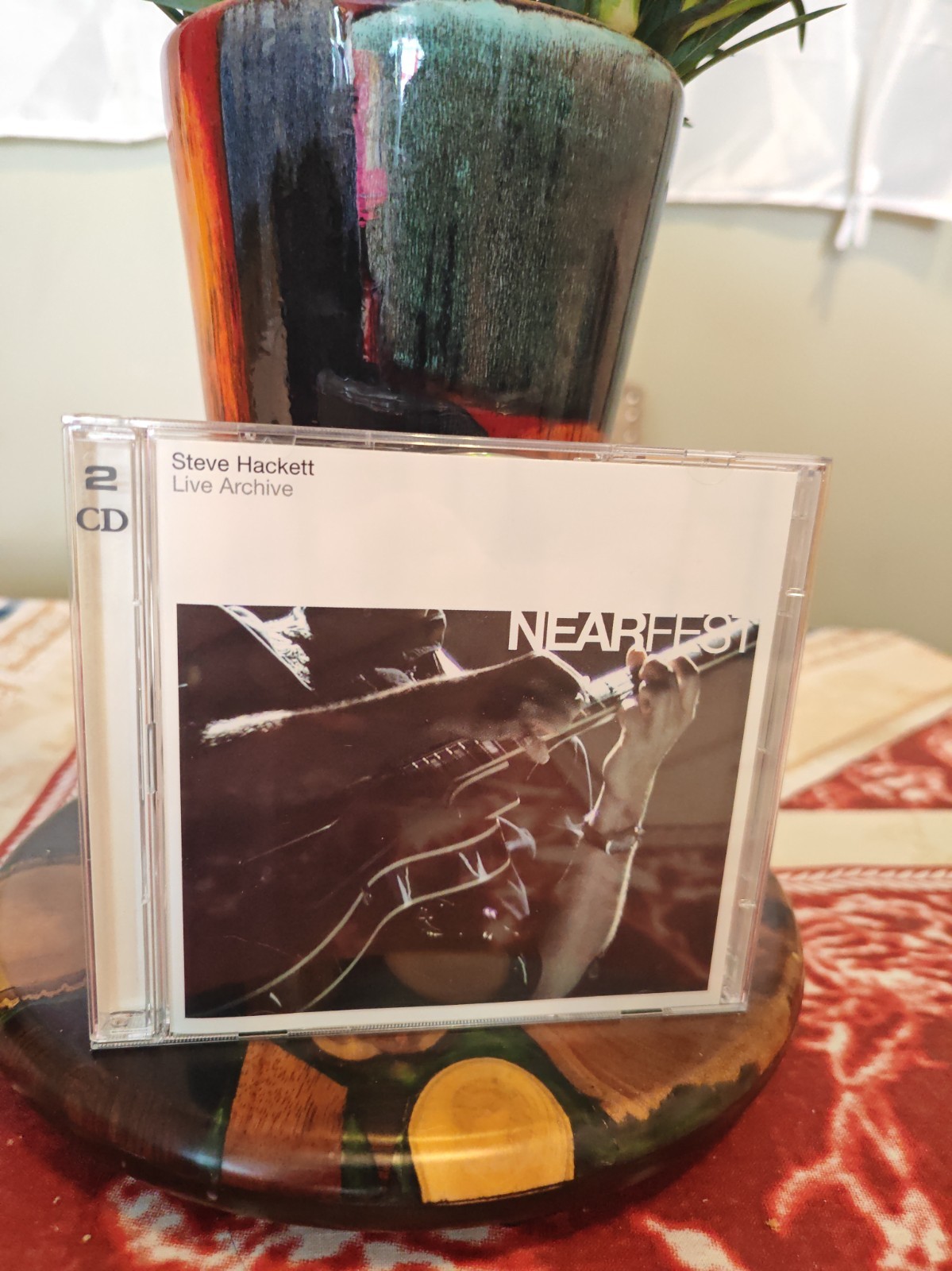 Steve Hackett _ Live Archive NEARfest  2 X CD Album _ 2003  RARE. Like New.