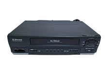 Emerson VCR EWV401B Hi-Fi Stereo VHS Player Recorder Tested Works No Remote